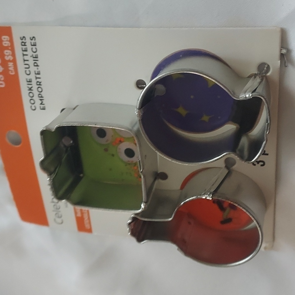 CELEBRATE it -Halloween Mini Cookie Cutters - New - Metal - Picture 6 of 6
